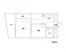 リフォーム前の図面